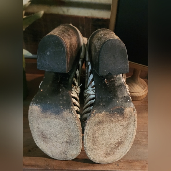 Freebird by Steven Leather Booties - Picture 6 of 11